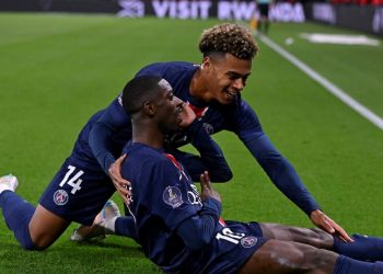 Ousmane Dembélé et Désiré Doué (14)