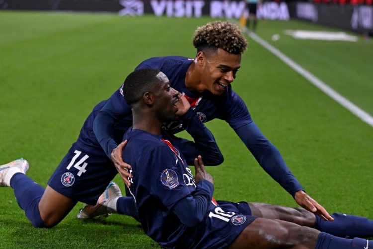 Ousmane Dembélé et Désiré Doué (14)